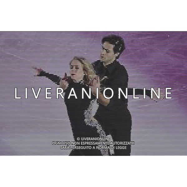 Kaitlyn Weaver (CAN) in coppia con Andrew Poje (CAN) Golden Skate Awards 2019 Milano 30-11-2019 Allianz Cluod PalaLido foto Roberto Garavaglia - ag. Aldo Liverani sas