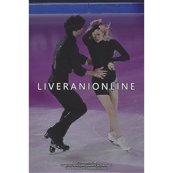 Kaitlyn Weaver (CAN) in coppia con Andrew Poje (CAN) Golden Skate Awards 2019 Milano 30-11-2019 Allianz Cluod PalaLido foto Roberto Garavaglia - ag. Aldo Liverani sas