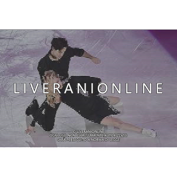 Kaitlyn Weaver (CAN) in coppia con Andrew Poje (CAN) Golden Skate Awards 2019 Milano 30-11-2019 Allianz Cluod PalaLido foto Roberto Garavaglia - ag. Aldo Liverani sas