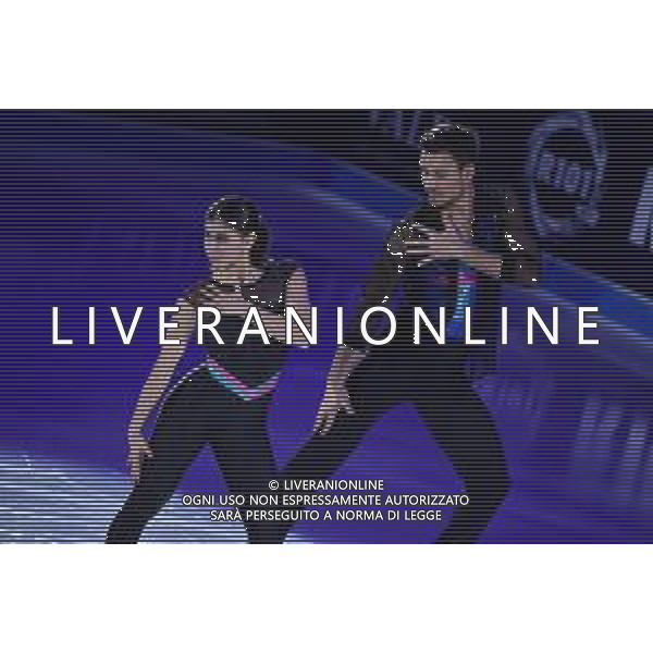 Rebecca Ghilardi (ITA) in coppia con Filippo Ambrosini (ITA) Golden Skate Awards 2019 Milano 30-11-2019 Allianz Cluod PalaLido foto Roberto Garavaglia - ag. Aldo Liverani sas