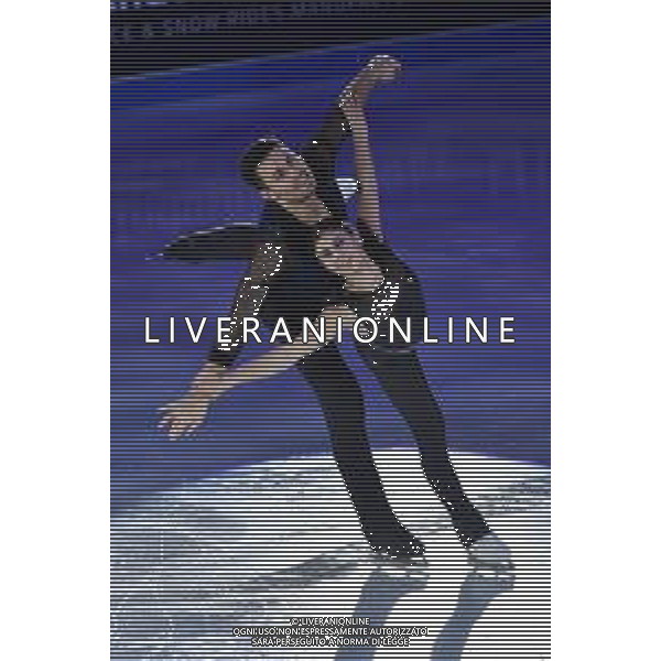 Rebecca Ghilardi (ITA) in coppia con Filippo Ambrosini (ITA) Golden Skate Awards 2019 Milano 30-11-2019 Allianz Cluod PalaLido foto Roberto Garavaglia - ag. Aldo Liverani sas