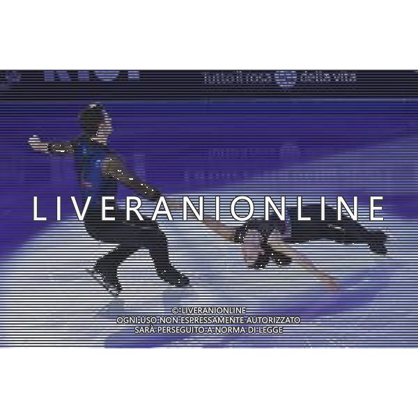 Rebecca Ghilardi (ITA) in coppia con Filippo Ambrosini (ITA) Golden Skate Awards 2019 Milano 30-11-2019 Allianz Cluod PalaLido foto Roberto Garavaglia - ag. Aldo Liverani sas