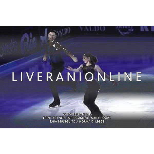 Rebecca Ghilardi (ITA) in coppia con Filippo Ambrosini (ITA) Golden Skate Awards 2019 Milano 30-11-2019 Allianz Cluod PalaLido foto Roberto Garavaglia - ag. Aldo Liverani sas