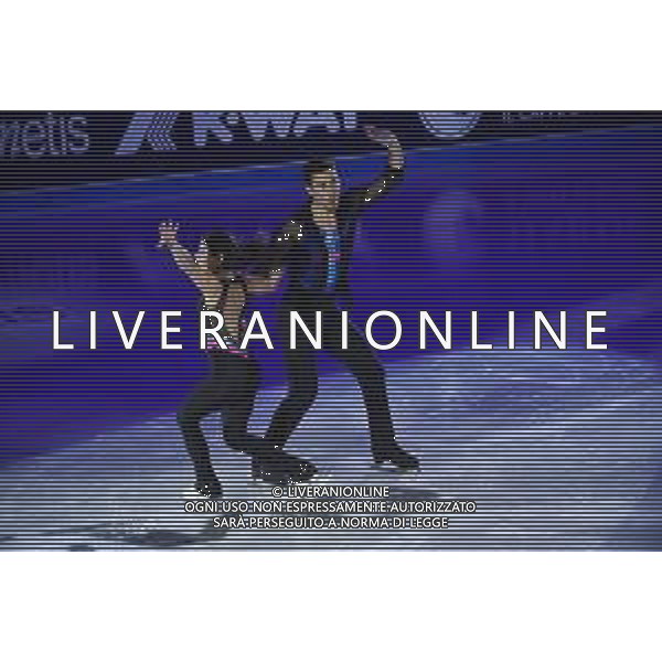 Rebecca Ghilardi (ITA) in coppia con Filippo Ambrosini (ITA) Golden Skate Awards 2019 Milano 30-11-2019 Allianz Cluod PalaLido foto Roberto Garavaglia - ag. Aldo Liverani sas