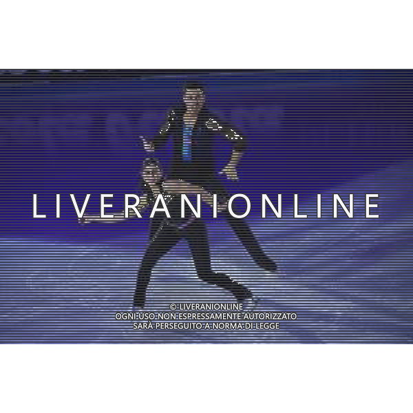 Rebecca Ghilardi (ITA) in coppia con Filippo Ambrosini (ITA) Golden Skate Awards 2019 Milano 30-11-2019 Allianz Cluod PalaLido foto Roberto Garavaglia - ag. Aldo Liverani sas