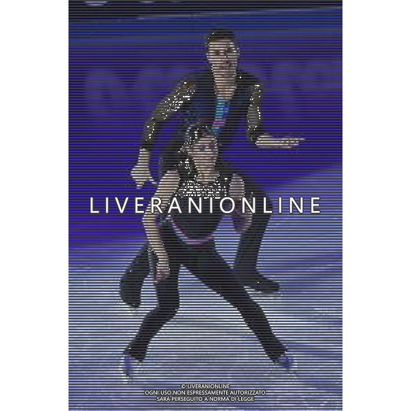 Rebecca Ghilardi (ITA) in coppia con Filippo Ambrosini (ITA) Golden Skate Awards 2019 Milano 30-11-2019 Allianz Cluod PalaLido foto Roberto Garavaglia - ag. Aldo Liverani sas