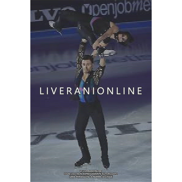 Rebecca Ghilardi (ITA) in coppia con Filippo Ambrosini (ITA) Golden Skate Awards 2019 Milano 30-11-2019 Allianz Cluod PalaLido foto Roberto Garavaglia - ag. Aldo Liverani sas