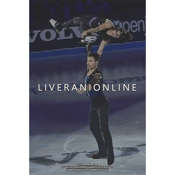 Rebecca Ghilardi (ITA) in coppia con Filippo Ambrosini (ITA) Golden Skate Awards 2019 Milano 30-11-2019 Allianz Cluod PalaLido foto Roberto Garavaglia - ag. Aldo Liverani sas