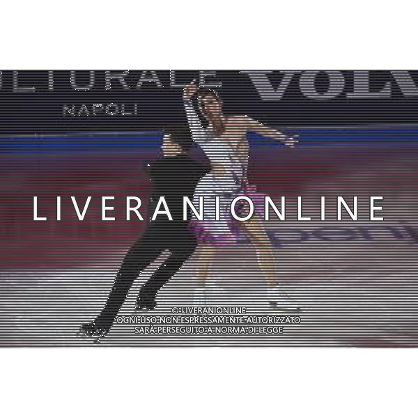 Charlene Guignard (ITA) in coppia con Marco Fabbri (ITA) Golden Skate Awards 2019 Milano 30-11-2019 Allianz Cluod PalaLido foto Roberto Garavaglia - ag. Aldo Liverani sas