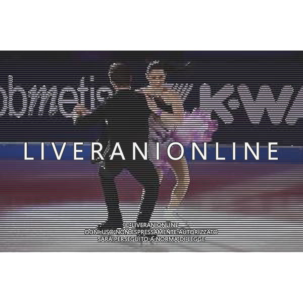 Charlene Guignard (ITA) in coppia con Marco Fabbri (ITA) Golden Skate Awards 2019 Milano 30-11-2019 Allianz Cluod PalaLido foto Roberto Garavaglia - ag. Aldo Liverani sas