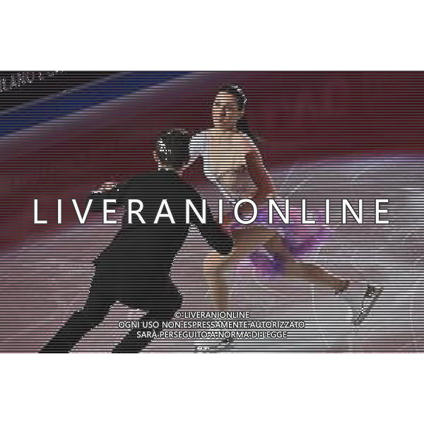 Charlene Guignard (ITA) in coppia con Marco Fabbri (ITA) Golden Skate Awards 2019 Milano 30-11-2019 Allianz Cluod PalaLido foto Roberto Garavaglia - ag. Aldo Liverani sas