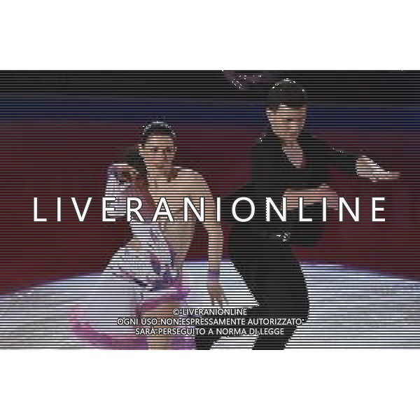 Charlene Guignard (ITA) in coppia con Marco Fabbri (ITA) Golden Skate Awards 2019 Milano 30-11-2019 Allianz Cluod PalaLido foto Roberto Garavaglia - ag. Aldo Liverani sas