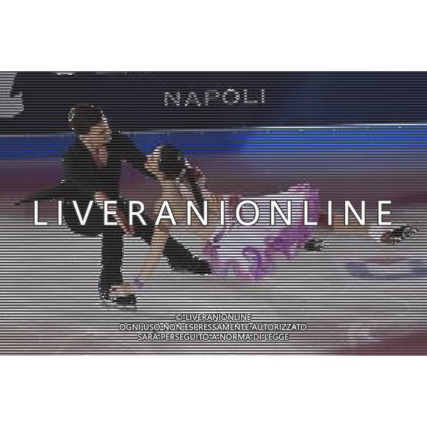 Charlene Guignard (ITA) in coppia con Marco Fabbri (ITA) Golden Skate Awards 2019 Milano 30-11-2019 Allianz Cluod PalaLido foto Roberto Garavaglia - ag. Aldo Liverani sas