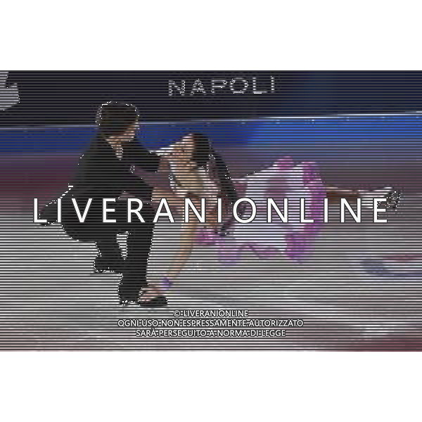 Charlene Guignard (ITA) in coppia con Marco Fabbri (ITA) Golden Skate Awards 2019 Milano 30-11-2019 Allianz Cluod PalaLido foto Roberto Garavaglia - ag. Aldo Liverani sas