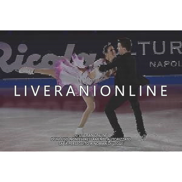 Charlene Guignard (ITA) in coppia con Marco Fabbri (ITA) Golden Skate Awards 2019 Milano 30-11-2019 Allianz Cluod PalaLido foto Roberto Garavaglia - ag. Aldo Liverani sas
