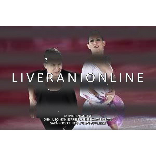 Charlene Guignard (ITA) in coppia con Marco Fabbri (ITA) Golden Skate Awards 2019 Milano 30-11-2019 Allianz Cluod PalaLido foto Roberto Garavaglia - ag. Aldo Liverani sas