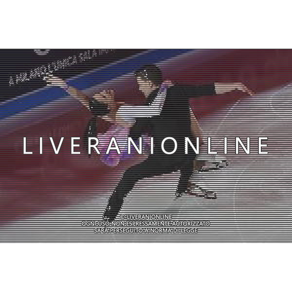 Charlene Guignard (ITA) in coppia con Marco Fabbri (ITA) Golden Skate Awards 2019 Milano 30-11-2019 Allianz Cluod PalaLido foto Roberto Garavaglia - ag. Aldo Liverani sas