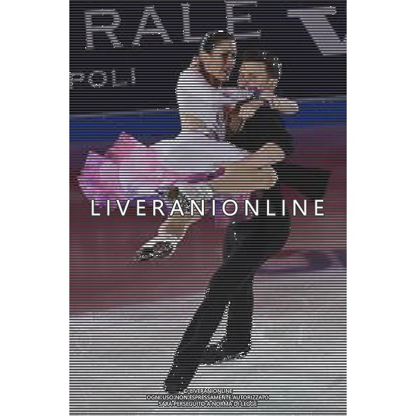 Charlene Guignard (ITA) in coppia con Marco Fabbri (ITA) Golden Skate Awards 2019 Milano 30-11-2019 Allianz Cluod PalaLido foto Roberto Garavaglia - ag. Aldo Liverani sas