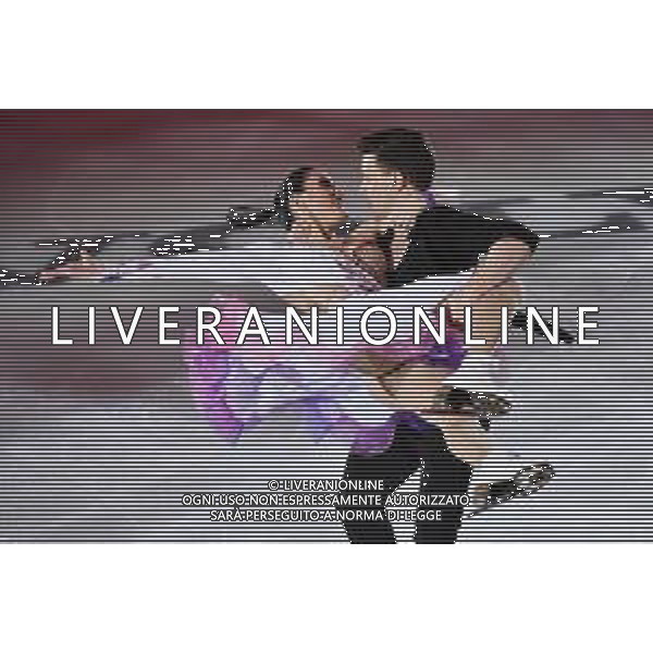 Charlene Guignard (ITA) in coppia con Marco Fabbri (ITA) Golden Skate Awards 2019 Milano 30-11-2019 Allianz Cluod PalaLido foto Roberto Garavaglia - ag. Aldo Liverani sas