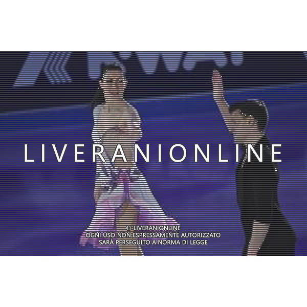 Charlene Guignard (ITA) in coppia con Marco Fabbri (ITA) Golden Skate Awards 2019 Milano 30-11-2019 Allianz Cluod PalaLido foto Roberto Garavaglia - ag. Aldo Liverani sas