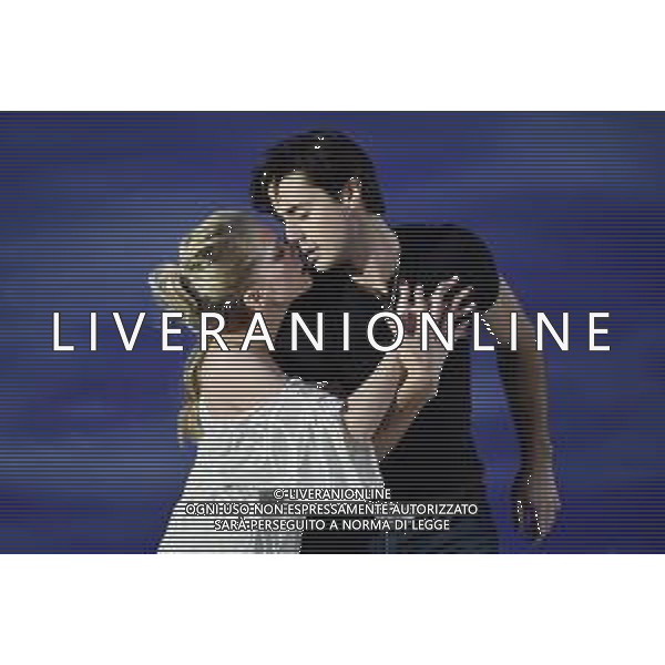 Kaitlyn Weaver (CAN) in coppia con Andrew Poje (CAN) Golden Skate Awards 2019 Milano 30-11-2019 Allianz Cluod PalaLido foto Roberto Garavaglia - ag. Aldo Liverani sas