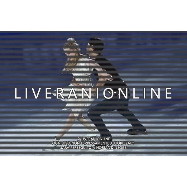 Kaitlyn Weaver (CAN) in coppia con Andrew Poje (CAN) Golden Skate Awards 2019 Milano 30-11-2019 Allianz Cluod PalaLido foto Roberto Garavaglia - ag. Aldo Liverani sas