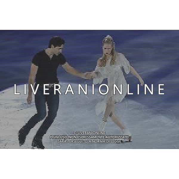 Kaitlyn Weaver (CAN) in coppia con Andrew Poje (CAN) Golden Skate Awards 2019 Milano 30-11-2019 Allianz Cluod PalaLido foto Roberto Garavaglia - ag. Aldo Liverani sas