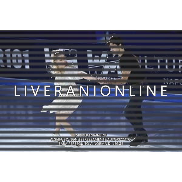 Kaitlyn Weaver (CAN) in coppia con Andrew Poje (CAN) Golden Skate Awards 2019 Milano 30-11-2019 Allianz Cluod PalaLido foto Roberto Garavaglia - ag. Aldo Liverani sas
