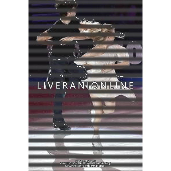 Kaitlyn Weaver (CAN) in coppia con Andrew Poje (CAN) Golden Skate Awards 2019 Milano 30-11-2019 Allianz Cluod PalaLido foto Roberto Garavaglia - ag. Aldo Liverani sas