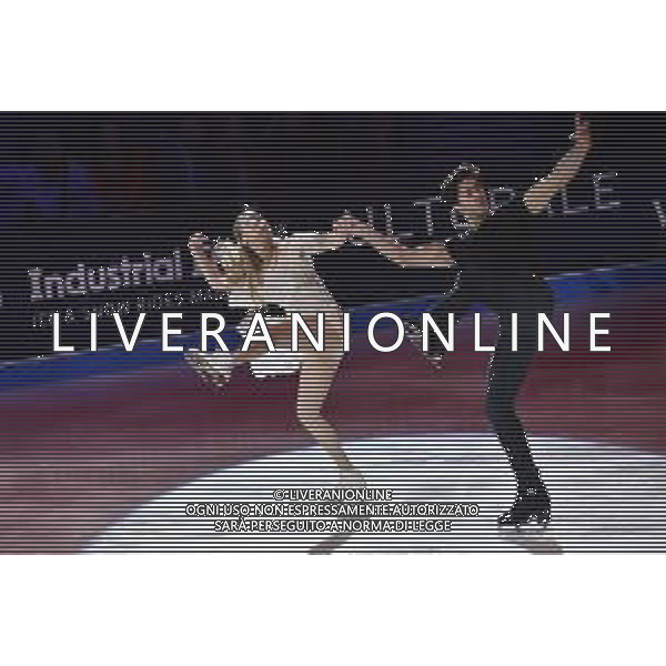 Kaitlyn Weaver (CAN) in coppia con Andrew Poje (CAN) Golden Skate Awards 2019 Milano 30-11-2019 Allianz Cluod PalaLido foto Roberto Garavaglia - ag. Aldo Liverani sas