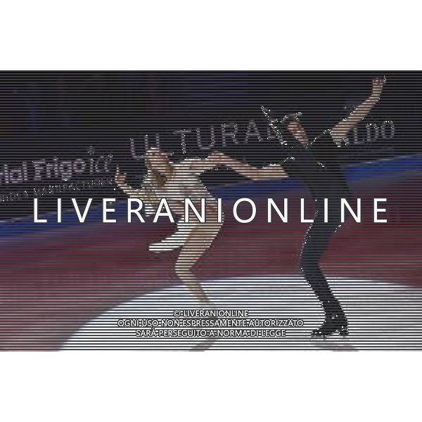 Kaitlyn Weaver (CAN) in coppia con Andrew Poje (CAN) Golden Skate Awards 2019 Milano 30-11-2019 Allianz Cluod PalaLido foto Roberto Garavaglia - ag. Aldo Liverani sas