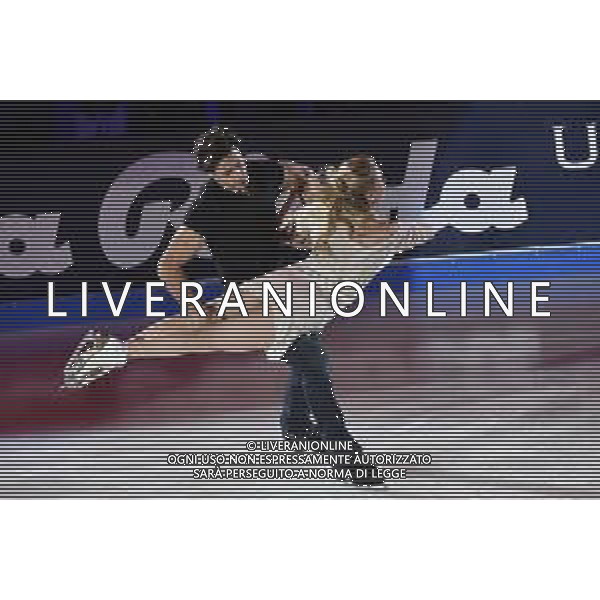 Kaitlyn Weaver (CAN) in coppia con Andrew Poje (CAN) Golden Skate Awards 2019 Milano 30-11-2019 Allianz Cluod PalaLido foto Roberto Garavaglia - ag. Aldo Liverani sas