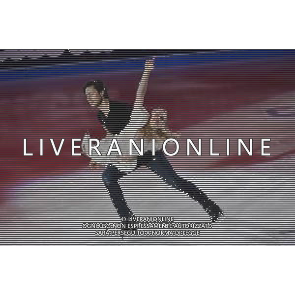 Kaitlyn Weaver (CAN) in coppia con Andrew Poje (CAN) Golden Skate Awards 2019 Milano 30-11-2019 Allianz Cluod PalaLido foto Roberto Garavaglia - ag. Aldo Liverani sas