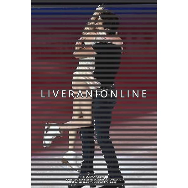 Kaitlyn Weaver (CAN) in coppia con Andrew Poje (CAN) Golden Skate Awards 2019 Milano 30-11-2019 Allianz Cluod PalaLido foto Roberto Garavaglia - ag. Aldo Liverani sas