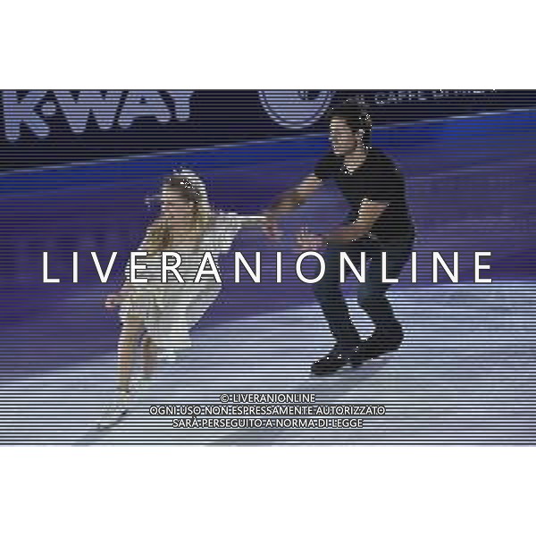 Kaitlyn Weaver (CAN) in coppia con Andrew Poje (CAN) Golden Skate Awards 2019 Milano 30-11-2019 Allianz Cluod PalaLido foto Roberto Garavaglia - ag. Aldo Liverani sas