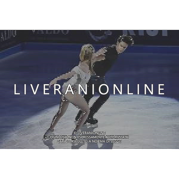 Kaitlyn Weaver (CAN) in coppia con Andrew Poje (CAN) Golden Skate Awards 2019 Milano 30-11-2019 Allianz Cluod PalaLido foto Roberto Garavaglia - ag. Aldo Liverani sas