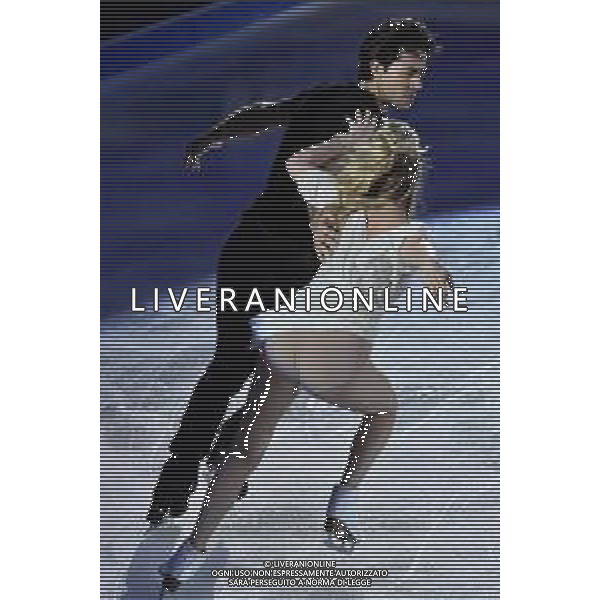 Kaitlyn Weaver (CAN) in coppia con Andrew Poje (CAN) Golden Skate Awards 2019 Milano 30-11-2019 Allianz Cluod PalaLido foto Roberto Garavaglia - ag. Aldo Liverani sas