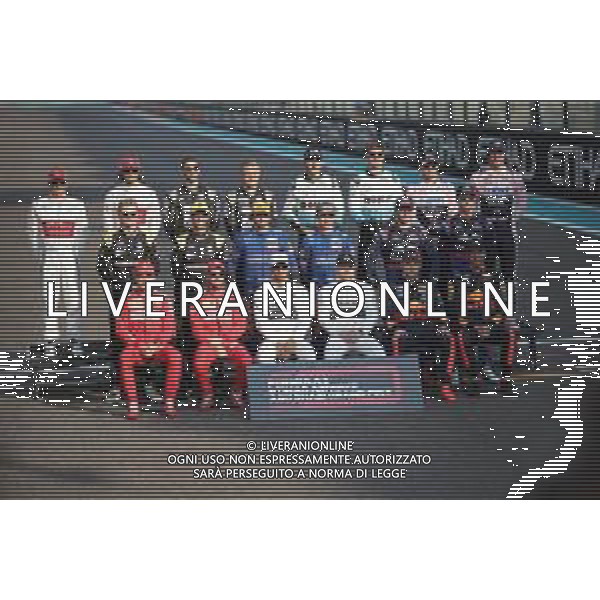 Drivers end of season photograph. 01.12.2019. Formula 1 World Championship, Rd 21, Abu Dhabi Grand Prix, Yas Marina Circuit, Abu Dhabi, Race Day. AG ALDO LIVERANI SAS-ONLY ITALY