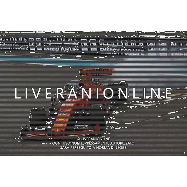 Charles Leclerc (MON) Ferrari SF90. 01.12.2019. Formula 1 World Championship, Rd 21, Abu Dhabi Grand Prix, Yas Marina Circuit, Abu Dhabi, Race Day. AG ALDO LIVERANI SAS-ONLY ITALY