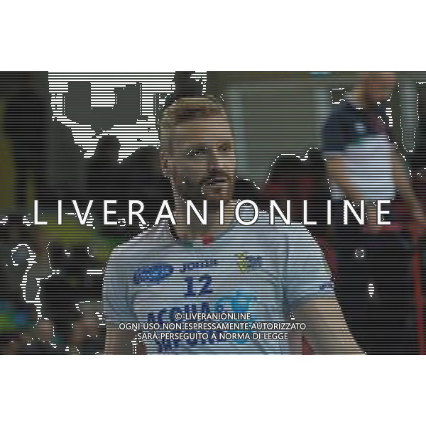 Campionato Italiano di Volley Superlega Serie A 2019/2020 Verona, Italia 01/12/2019 Calzedonia Verona vs Top Volley Latina Nella foto: Alberto Elia (12) Top Volley Latina foto roberto tommasini-alessio marini-ag aldo liverani sas