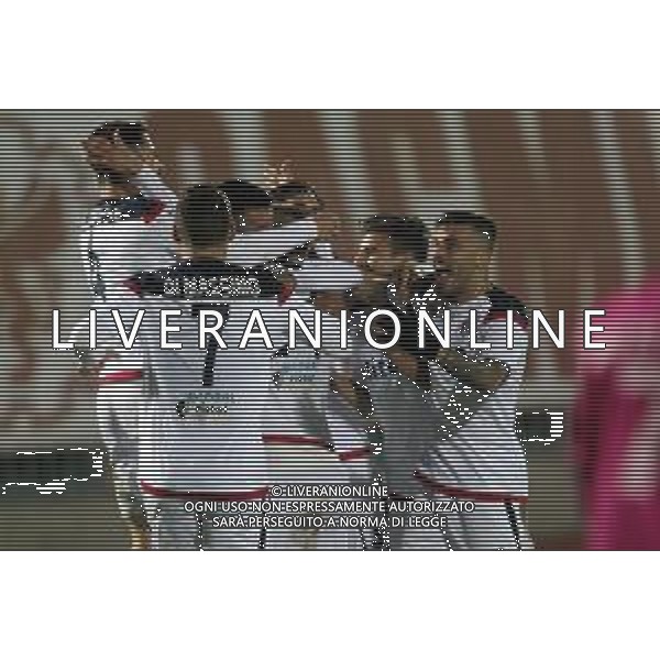IMOLA 01 12 2019 IMOLESE CALCIO-SAMBENEDETTESE SERIE C NELLA FOTO SAMBENEDETTESE DOPO IL GOL FOTO GIANNI SANNA-AG ALDO LIVERANI SAS