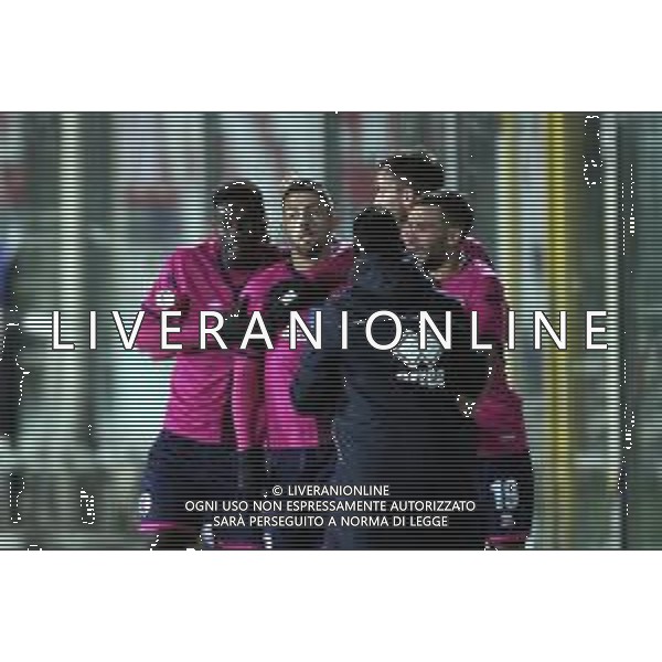IMOLA 01 12 2019 IMOLESE CALCIO-SAMBENEDETTESE SERIE C NELLA FOTO DOPO GOL DI DARDAN VUTHAJ FOTO GIANNI SANNA-AG ALDO LIVERANI SAS