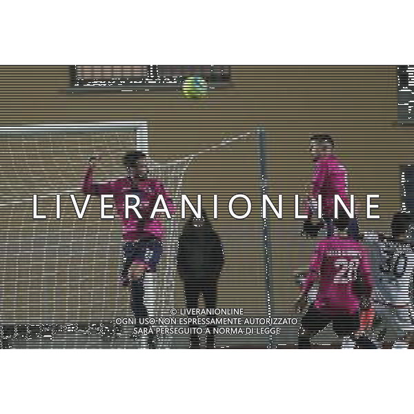 IMOLA 01 12 2019 IMOLESE CALCIO-SAMBENEDETTESE 1-1 NELLA FOTO GOL DI VUTHAJ DARDAN ©SANNA /AGENZIA ALDO LIVERANI SAS
