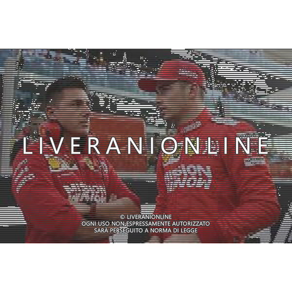 Charles Leclerc (MON) Ferrari SF90. 01.12.2019. Formula 1 World Championship, Rd 21, Abu Dhabi Grand Prix, Yas Marina Circuit, Abu Dhabi, Race Day. AG ALDO LIVERANI SAS-ONLY ITALY