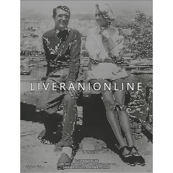 RETROSPETTIVA CARY GRANT ATTORE NELLA FOTO CARY GRANT CON GRACE KELLY AG ALDO LIVERANI SAS