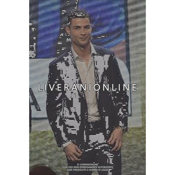 Cristiano Ronaldo (Juventus) sul palco del Gran Gala’ del Calcio Gran Gala’ del Calcio Milano 2-12-2019 Megawatt Court foto Roberto Garavaglia - ag. Aldo Liverani sas