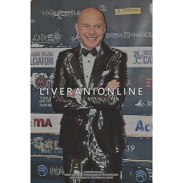 Andrea Piovan attore e doppiatore Gran Gala’ del Calcio Milano 2-12-2019 Megawatt Court foto Roberto Garavaglia - ag. Aldo Liverani sas