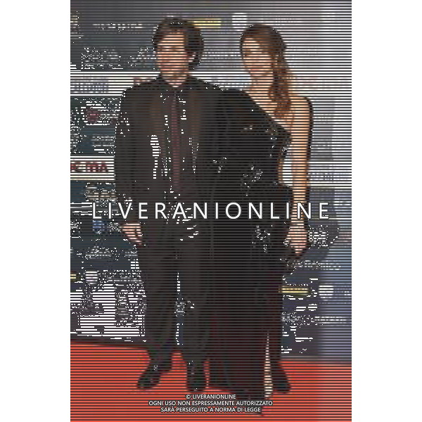 Demetrio Albertini ex calciatore e amministratore delegato di DEMA4 con la moglie Uriana Capone Gran Gala’ del Calcio Milano 2-12-2019 Megawatt Court foto Roberto Garavaglia - ag. Aldo Liverani sas