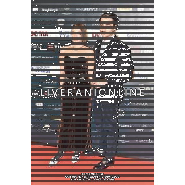 Jules Arthur Sastre amministratore delegato di Hydraqua con la fidanzata Gran Gala’ del Calcio Milano 2-12-2019 Megawatt Court foto Roberto Garavaglia - ag. Aldo Liverani sas