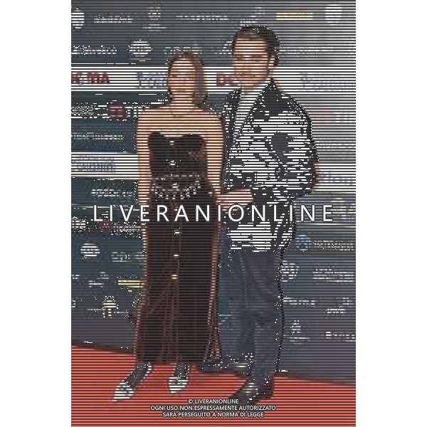 Jules Arthur Sastre amministratore delegato di Hydraqua con la fidanzata Gran Gala’ del Calcio Milano 2-12-2019 Megawatt Court foto Roberto Garavaglia - ag. Aldo Liverani sas
